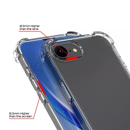 King Kong - Anti Burst Case for iPhone 16e Clear