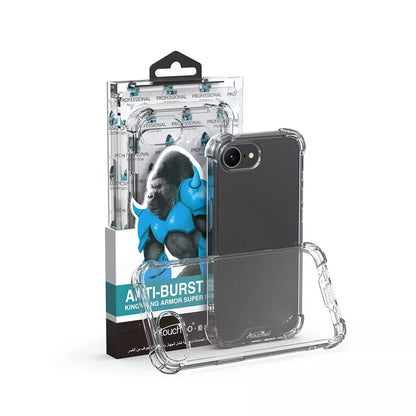King Kong - Anti Burst Case for iPhone 16e Clear