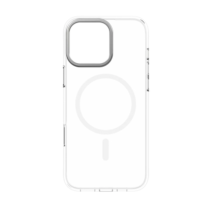 Devia - Snow MagSafe & Viewing Stand Case for iPhone 16 Pro Max - Clear