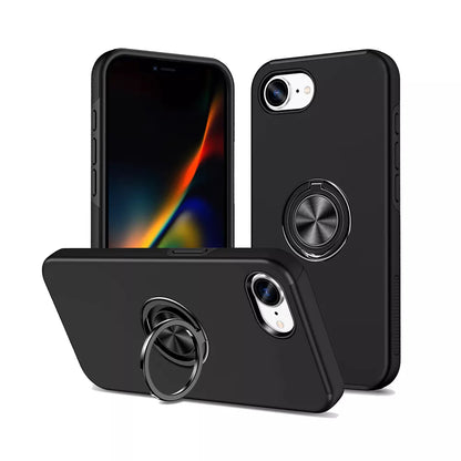 Xquisite Ring Armour Case for iPhone 16e - Black