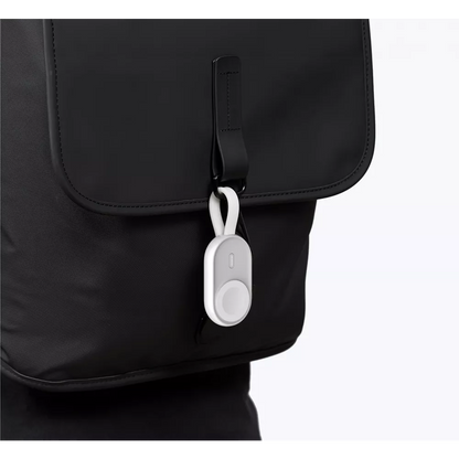 Veger - Pomme - 1,200mAh LED Indicator Pendant Ultra Portable Powerbank for Apple Watch - White