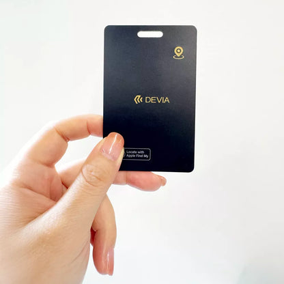 Devia - LiteTag Card MFI (Apple Approved) Find My Item Finder - Black