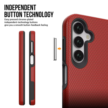 Xquisite ProGrip Red Case For Samsung Galaxy A15