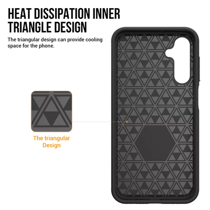 Xquisite ProGrip Red Case For Samsung Galaxy A15