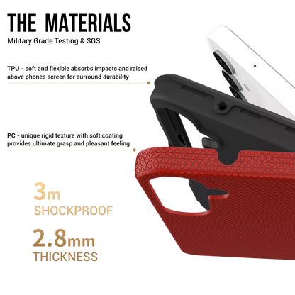 Xquisite ProGrip Red Case For Samsung Galaxy A15