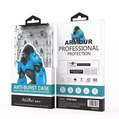 King Kong - Anti Burst Case for iPhone 16 Pro Max - Clear