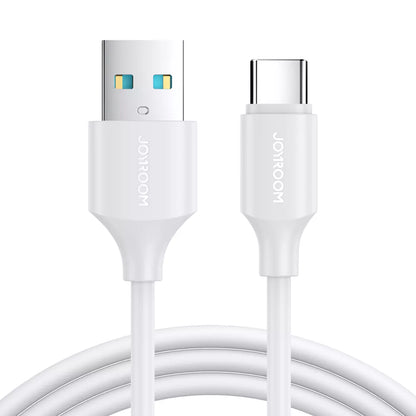 Joyroom - USB-A to Type-C - Fast Charging Data Cable White - 25cm