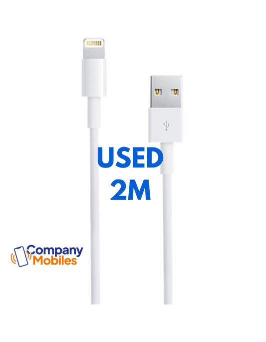 Apple Genuine USB-A to Lightning Charger Lead - 2M - USED