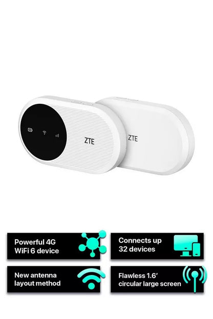 ZTE U10 - 4G/Wifi Unlocked Mobile Router